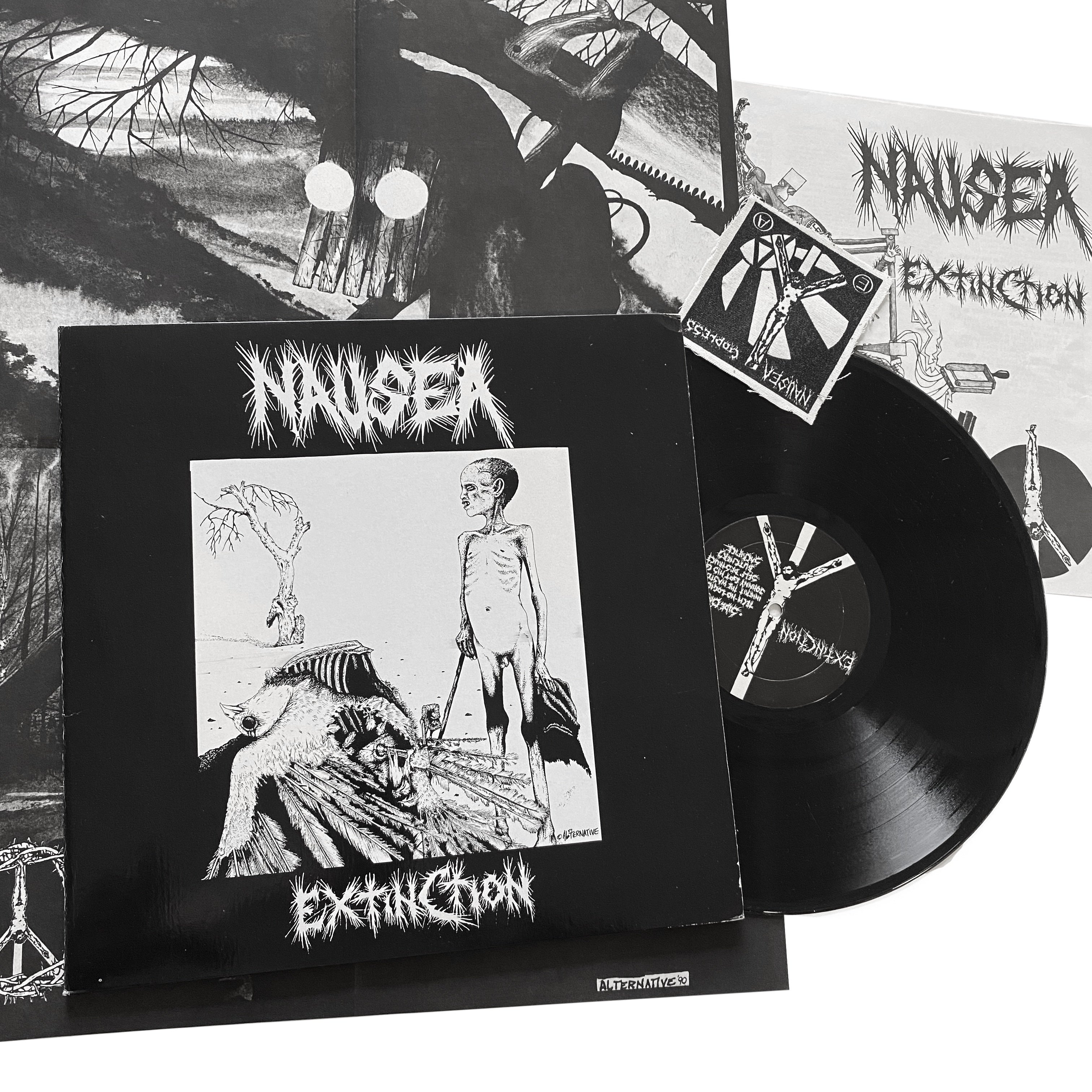 NAUSEA / EXTINCTION 【LP】 Nausea - Extinction on CD, Vinyl LP | Rough Trade - (Magenta