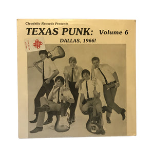 Various Artists: Texas Punk Vol.6 12" (used)