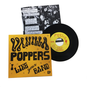 Vanilla Poppers: I Like Your Band 7"