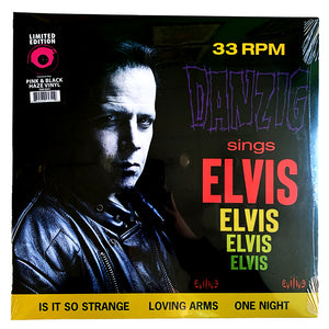 Danzig: Sings Elvis 12" (Pink/Black Haze Vinyl)