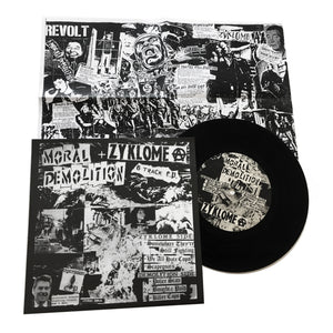 Zyklome A / Moral Dmolition: Repression 7" (new)