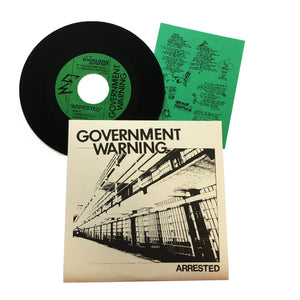 Government Warning: Arrested 7"