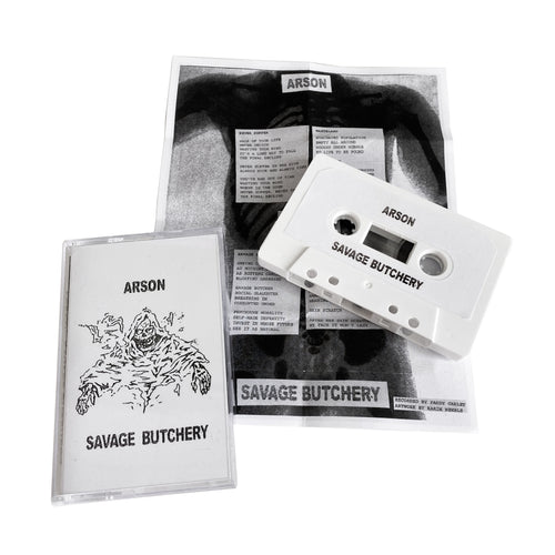 Arson: Savage Butchery cassette