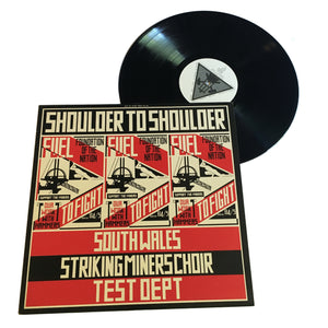 South Wales Stiking Miners Choir / Test Dept.: Shoulder to Shoulder 12" (used)