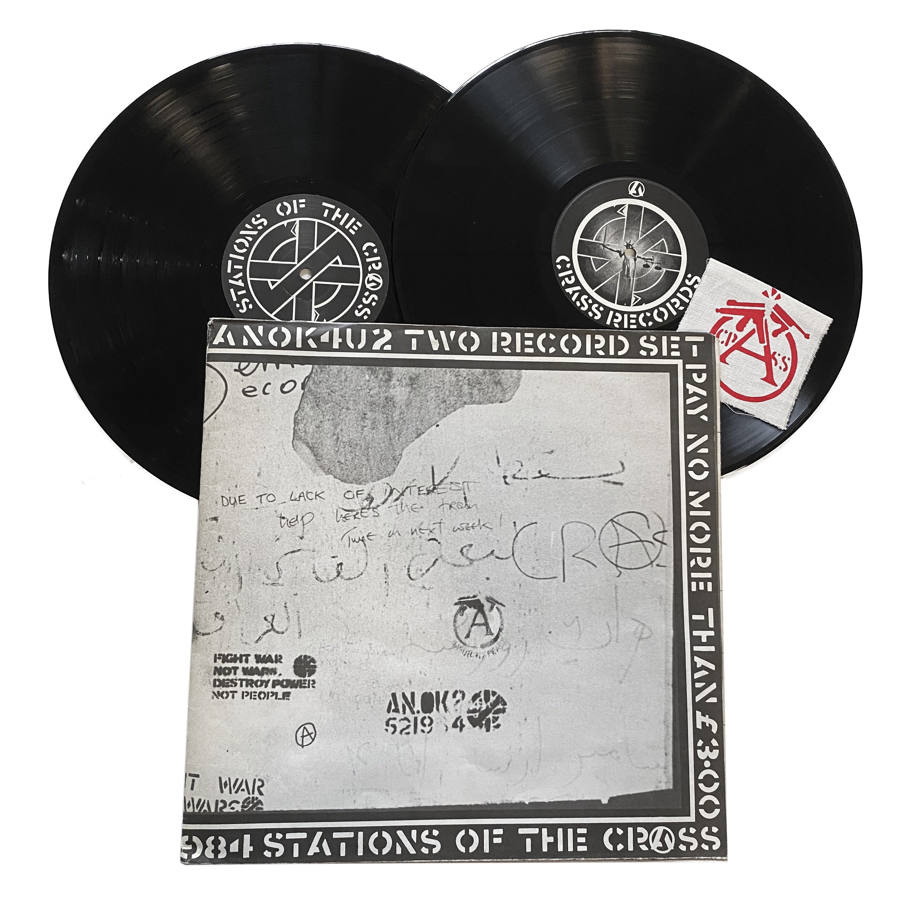 CRASS Stations Of The Crass　12㌅ fd4bf87d4ab614463894568b20ef44