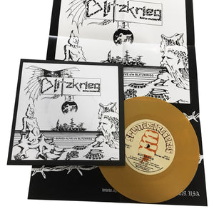 Blitzkrieg: Buried Alive/Blitzkrieg 7" (gold vinyl)