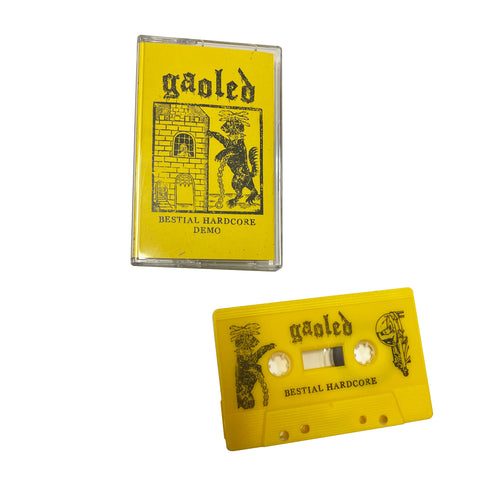 Gaoled: Bestial Hardcore Demo cassette
