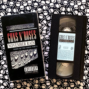 Guns N' Roses: November Rains VHS (used)