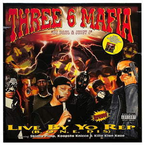 Three 6 Mafia: Live By Yo Rep 12"