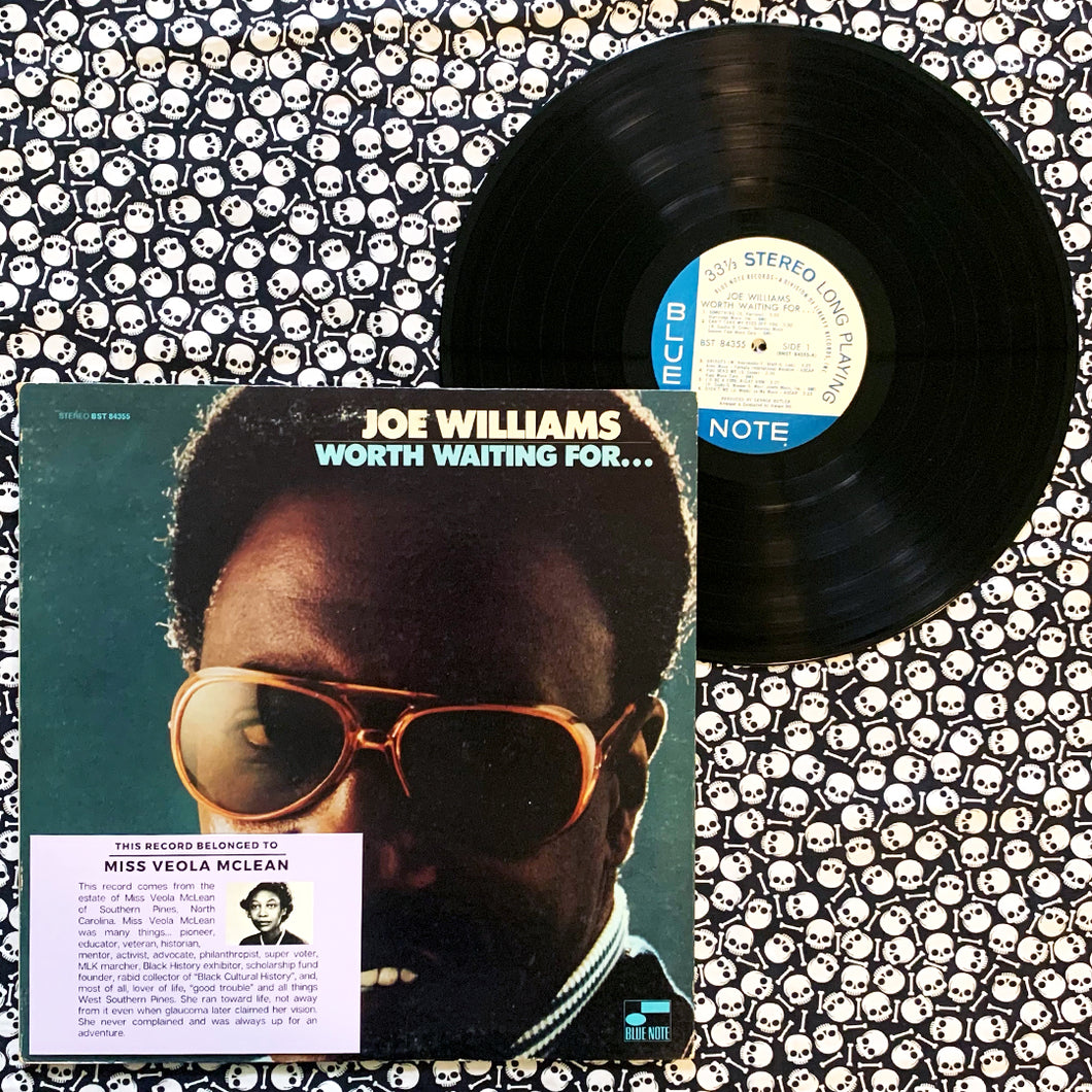 Joe Williams: Worth Waiting For...12