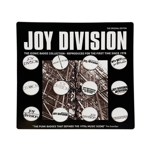 Joy Division badge set