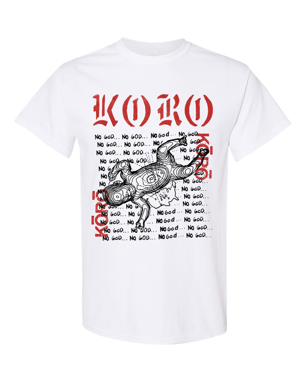 Koro - No God t-shirt – Sorry State Records