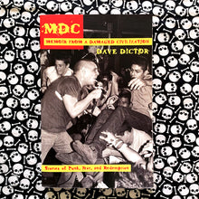 Dave Dictor: MDC- Memoir from a Damaged Civilization book (used)