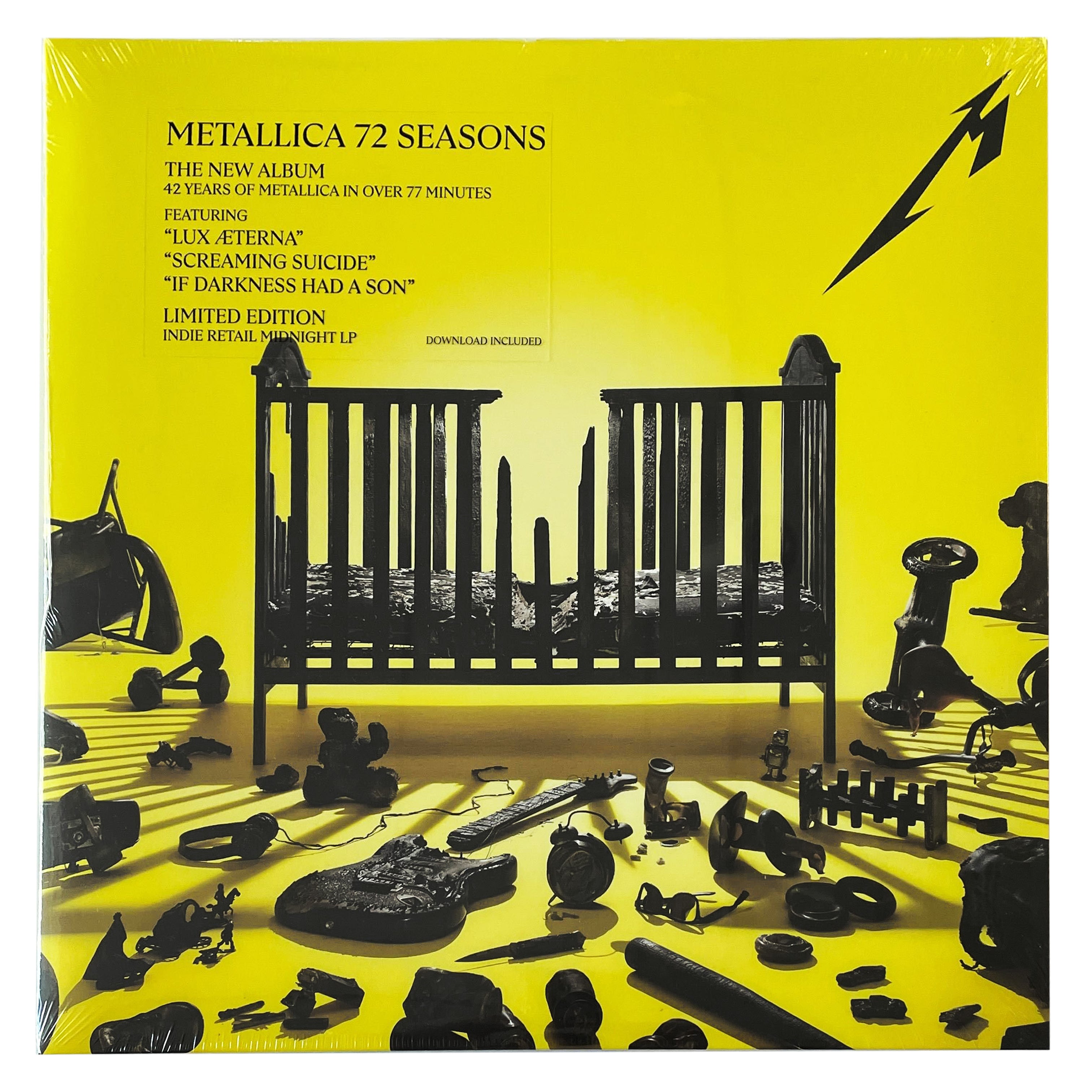 Metallica 72 Seasons Vinyl - Limited Edition Indie Retail Midnight