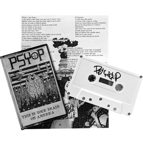 Psyop: This Is Your Brain On America cassette