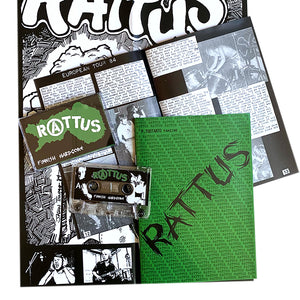 Rattus: Finish Hardcore cassette + zine