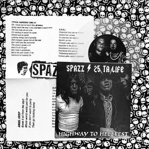 Spazz / 25 Ta Life: Split 7" (used)
