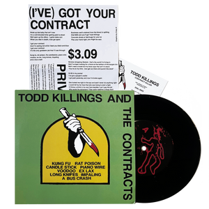 Todd Killings and The Contracts: S/T 7"