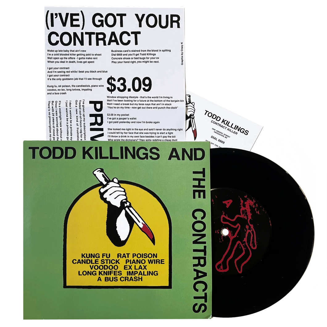 Todd Killings and The Contracts: S/T 7