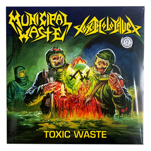 Municipal Waste / Toxic Holocaust: Toxic Waste Split 12"