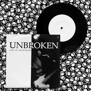 Unbroken: Live in Dagenham 7" (used)