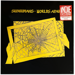 Subhumans: Worlds Apart 12" (Purple Vinyl)
